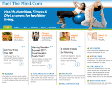 Tablet Screenshot of fuelthemind.com